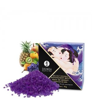 Shunga BATH SALTS EXOTIC FRUITS Соль Для Ванны Экзотические фрукты 75 ГР