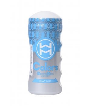 Мастурбатор нереалистичный MensMax Colors Ring Blue