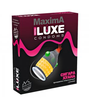 Презервативы Luxe, maxima, «Сигара Хуана»